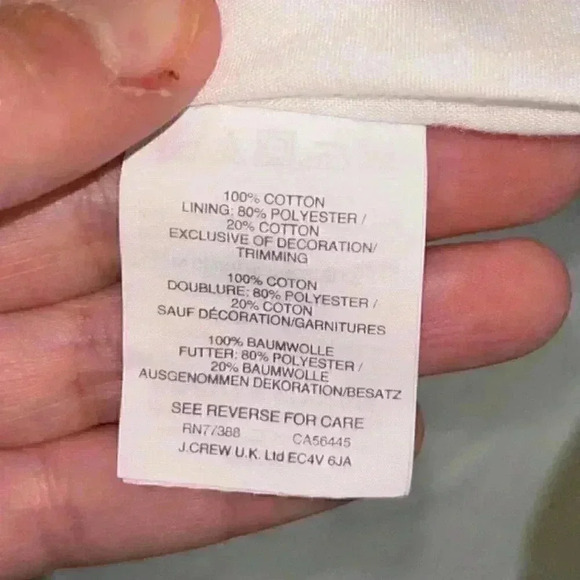 Madewell Embroidered Butterfly Dress in Stripe Size Medium - Picture 9 of 11